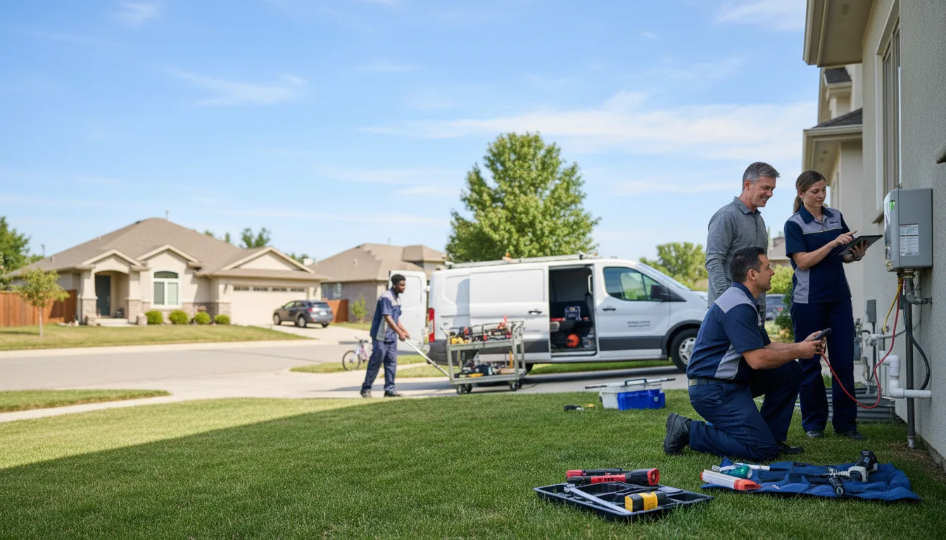 Tankless water heater service in Corry, PA